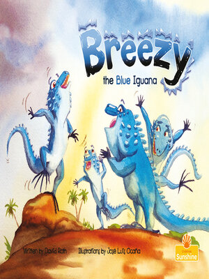 cover image of Breezy the Blue Iguana
